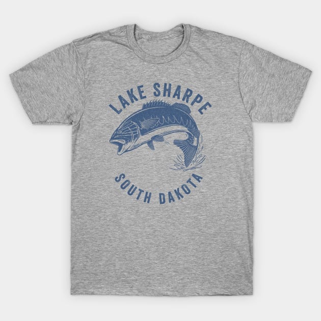 Lake Sharpe South Dakota T-Shirt by Eureka Shirts